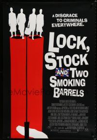 8j450 LOCK, STOCK & TWO SMOKING BARRELS DS 1sh '98 Guy Ritchie, Vinnie Jones, Sting, Jason Statham!