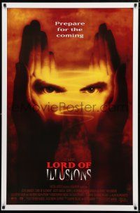 8j455 LORD OF ILLUSIONS int'l 1sh '95 Clive Barker, Scott Bakula, prepare for the coming!