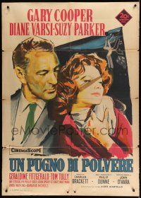 8m541 10 NORTH FREDERICK Italian 1p '59 different Manfredo art of Gary Cooper & Diane Varsi!