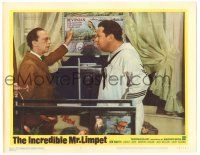 8p595 INCREDIBLE MR. LIMPET LC #1 '64 wacky Don Knotts explains things to sailor Jack Weston!