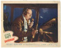 8p600 INTRIGUE LC #7 '47 cool image of pilot George Raft at controls, film noir!