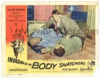 8p604 INVASION OF THE BODY SNATCHERS LC '56 Kevin McCarthy injecting Larry Gates & King Donovan!