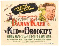 8p112 KID FROM BROOKLYN TC '46 Danny Kaye, sexy Virginia Mayo, Vera-Ellen and The Goldwyn Girls!