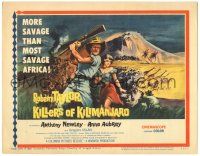 8p114 KILLERS OF KILIMANJARO TC '60 Robert Taylor & Anne Aubrey in Africa's savage mountains!