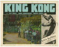 8p624 KING KONG LC #2 R52 image of Robert Armstrong & crew approaching natives!