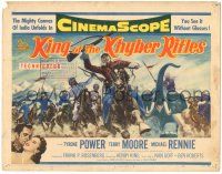 8p115 KING OF THE KHYBER RIFLES TC '54 British soldier Tyrone Power, Terry Moore, Michael Rennie