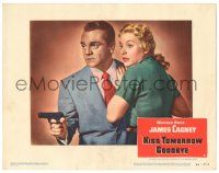 8p629 KISS TOMORROW GOODBYE LC #6 '50 great close up of James Cagney & pretty Barbara Payton!