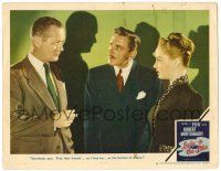 8p635 LADY IN THE LAKE LC #8 '47 Robert Montgomery as Phillip Marlowe, Audrey Totter, Leon Ames!