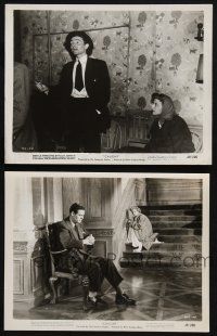 8r864 CAUGHT 2 8x10 stills '49 James Mason in his 1st U.S. movie Bel Geddes, Ryan!