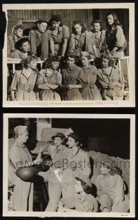 8r872 CRY HAVOC 2 8x10 stills '43 Sullavan, Sothern, Blondell, wonderful image of top female stars!