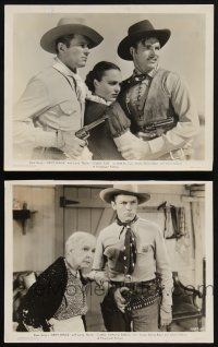 8r877 DRIFT FENCE 2 8x10 stills '36 Buster Crabbe western action, Katherine DeMille, Tom Keene!