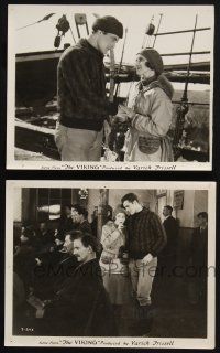 8r983 VIKING 2 8x10 stills '31 Louise Huntington consoles young Charles Starrett!