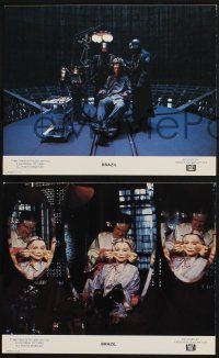 8r215 BRAZIL 3 color 8x10 stills '85 Jonathan Pryce in torture chamber, Robert De Niro!