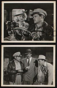 8r768 BRUCE GENTRY DAREDEVIL OF THE SKIES 3 8x10.25 stills '49 Tom Neal, Ralph Hodges,Forrest Taylor