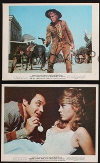 8r216 CAT BALLOU 3 color 8x10 stills '65 sexy cowgirl Jane Fonda, Lee Marvin, Callan, Hickman!