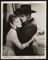 8r771 CIMARRON 3 8x10 stills '60 directed by Anthony Mann, Glenn Ford, Maria Schell!