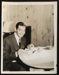 8r772 CLARK GABLE 3 8x10 stills '30s-50s cool portraits of the suave romantic leading man!