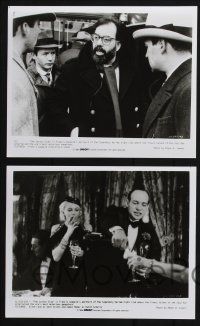 8r696 COTTON CLUB 4 8x10 stills '84 Francis Ford Coppola candid, Lane, Remar, Hoskins, Gwynne!