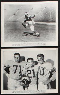 8r323 CRAZYLEGS 14 8x10 stills '53 Elroy Hirsch & the Los Angeles Rams football players!