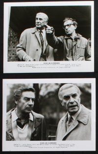 8r515 CRIMES & MISDEMEANORS 7 8x10 stills '89 Woody Allen, Martin Landau, Alda, Anjelica Huston!