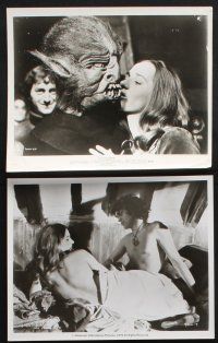 8r453 CRY OF THE BANSHEE 8 8x10 stills '70 Edgar Allan Poe horror, Vincent Price, Essy Persson!