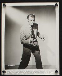 8r699 DENNIS O'KEEFE 4 8x10 stills 50s great portraits of the star in a variety of movies!