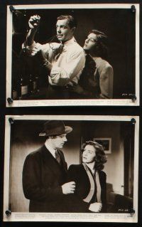 8r391 DOUBLE EXPOSURE 10 8x10 stills '44 Chester Morris & Nancy Kelly, Terry, film noir!