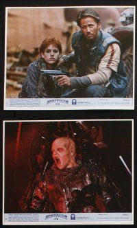 8r106 SPACEHUNTER ADVENTURES IN THE FORBIDDEN ZONE 8 8x10 mini LCs '83 Ringwald & Peter Strauss!