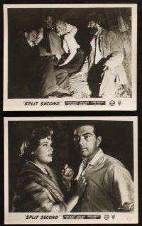 8r608 SPLIT SECOND 6 Australian 8x10 stills '53 Stephen McNally, Alexis Smith, Dick Powell noir!