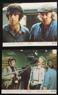 8r118 SPYS 8 8x10 mini LCs '74 Elliott Gould, Donald Sutherland, wacky CIA spy spoof!