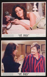 8r120 ST. IVES 8 8x10 mini LCs '76 Charles Bronson, sexy Jacqueline Bisset, John Houseman!