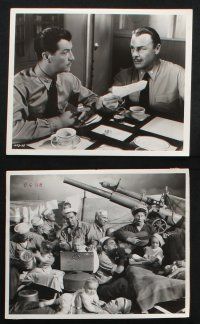 8r490 STAND BY FOR ACTION 8 8x10 stills '43 Navy sailors Taylor, Laughton & Donlevy, 1 by C.S. Bull