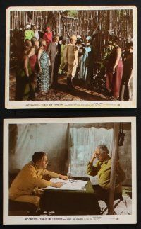 8r162 STANLEY & LIVINGSTONE 7 color 8x10 stills '39 Africa explorers Spencer Tracy & Hardwicke!