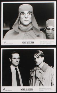 8r569 DEAD RINGERS 6 English 8x10 stills '89 Jeremy Irons & Genevieve Bujold, David Cronenberg!