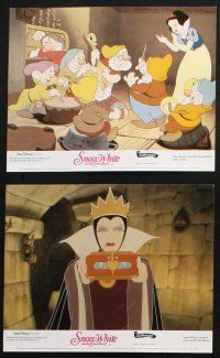 8r091 SNOW WHITE & THE SEVEN DWARFS 8 color English FOH LCs R87 Walt Disney cartoon fantasy classic!