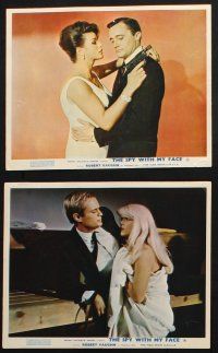 8r161 SPY WITH MY FACE 7 color English FOH LCs '66 Robert Vaughn, McCallum, Berger, Man from UNCLE!