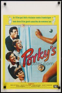 8z576 PORKY'S Belgian '82 Bob Clark, Kim Cattrall, Scott Colomby, teenage sex classic!