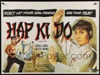 8z465 LADY KUNG FU British quad '72 unbreakable China doll gives you the licking of your life!