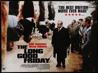 8z469 LONG GOOD FRIDAY British quad R00s Helen Mirren, Bob Hoskins crosses paths with the IRA!