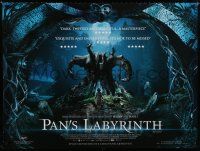 8z483 PAN'S LABYRINTH DS British quad '06 del Toro's El laberinto del fauno, cool fantasy image!