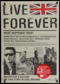 8z415 LIVE FOREVER Japanese/English '04 Oasis' Noel & Liam Gallagher, Blur, Massive Attack, Britpop!