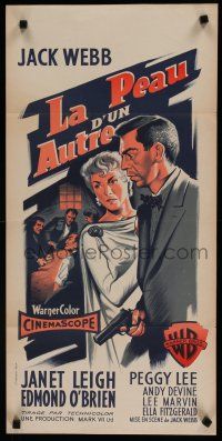 8z236 PETE KELLY'S BLUES French '55 Jack Webb, sexy Janet Leigh, Edmond O'Brien!