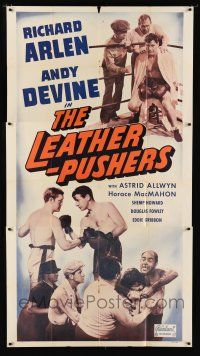 9d709 LEATHER PUSHERS 3sh R50 great images of Richard Arlen boxing in the ring!