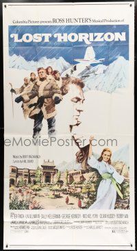 9d720 LOST HORIZON 3sh '72 Ross Hunter, Peter Finch, Liv Ullmann