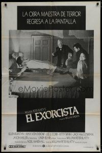 9d125 EXORCIST Argentinean R79 Friedkin, Max Von Sydow, William Peter Blatty classic, best image!