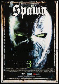 9e932 SPAWN 3 THE ULTIMATE BATTLE video poster '99 animated cartoon superhero thriller!