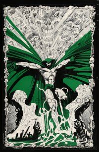 9e570 SPECTRE special 22x34 '93 cool Mandrake artwork of superhero!