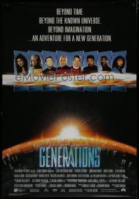 9e999 STAR TREK: GENERATIONS REPRODUCTION int'l 1sh '94 Patrick Stewart, William Shatner, sci-fi!