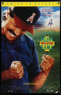 9e949 TALENT FOR THE GAME video poster '91 Edward James Olmos, Lorraine Bracco, baseball!