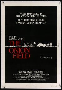 9f247 ONION FIELD linen 1sh '79 what happened was true, but the real crime is what happened after!